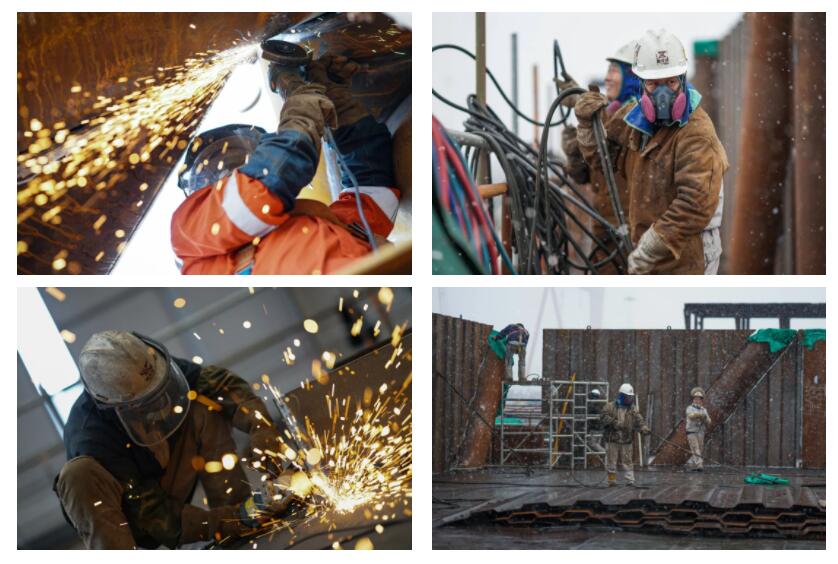 无惧寒流,海油工程渤海项目建设跑出“加速度” 无惧寒流,海油工程渤海项目建设跑出“加速度”