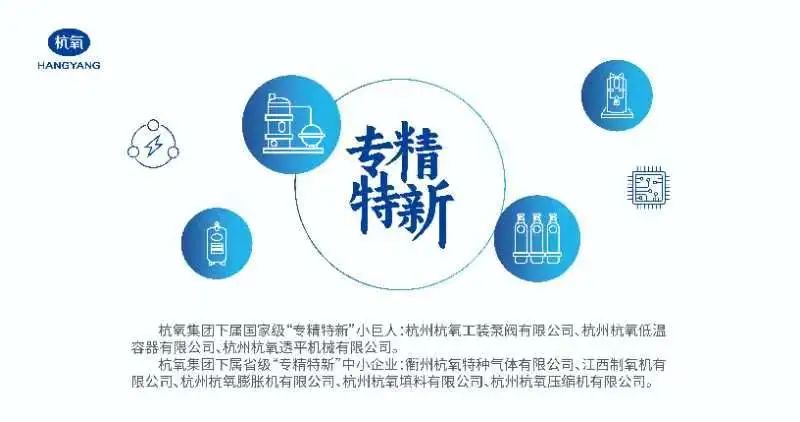 杭氧入选世界一流专精特新示范企业 杭氧入选世界一流专精特新示范企业