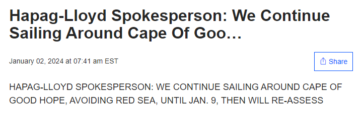 该巨头无限期暂停!中国出口欧洲海运价飙涨约1.5倍! 该巨头无限期暂停!中国出口欧洲海运价飙涨约1.5倍!