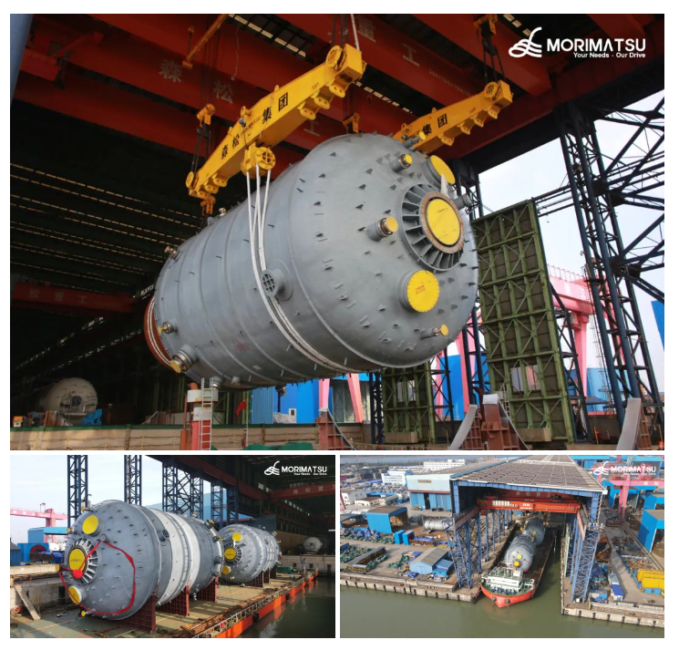 再破极限,全球最大氧化反应器从森松启航 再破极限,全球最大氧化反应器从森松启航