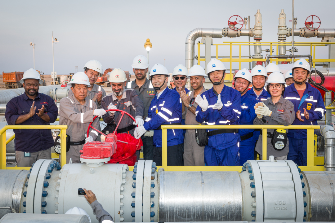 联合能源伊拉克9区油田原油中央处理厂成功投油 联合能源伊拉克9区油田原油中央处理厂成功投油