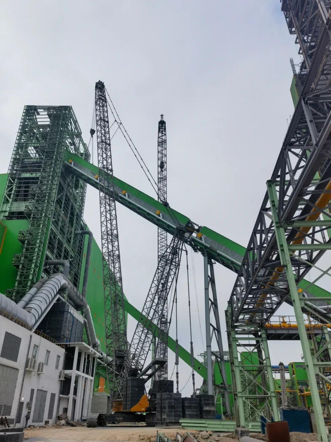 寰球工程阿尔及利亚贝蒂瓦托沙利钢铁厂项目安装主体工作圆满收官 寰球工程阿尔及利亚贝蒂瓦托沙利钢铁厂项目安装主体工作圆满收官