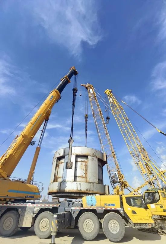 渤化工程庆阳同欣顺酐反应器制造完成重要节点 渤化工程庆阳同欣顺酐反应器制造完成重要节点